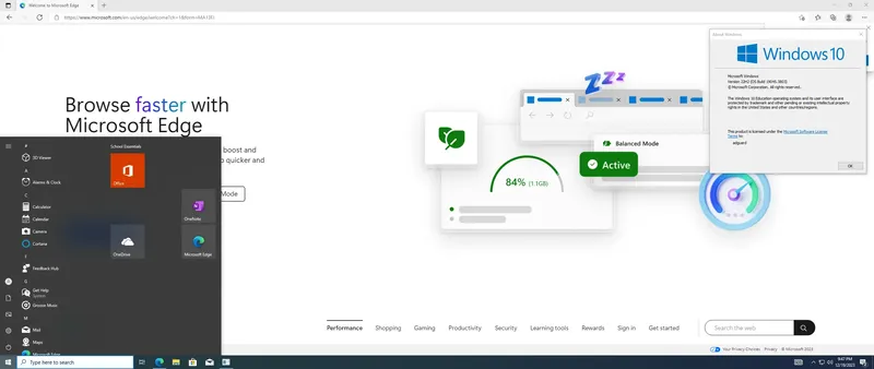 Установка Microsoft Windows 10 [10.0.19045.3803], Version 22H2 (Updated December 2023) - Оригинальные образы от Microsoft MSDN [En]