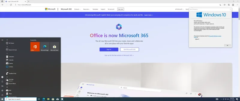 Установка Microsoft Windows 10 [10.0.19045.4412], Version 22H2 (Updated May 2024) - Оригинальные образы от Microsoft MSDN VLSC [En]