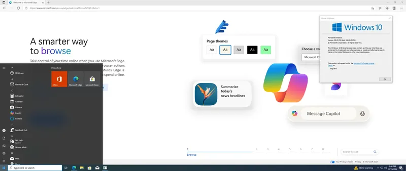 Установка Microsoft Windows 10 [10.0.19045.5131], Version 22H2 (Updated November 2024) - Оригинальные образы от Microsoft MSDN [En]