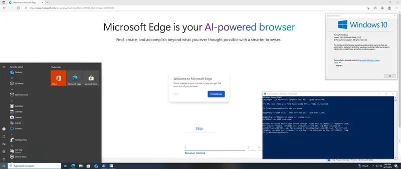 Установка Microsoft Windows 10 [10.0.19045.5737], Version 22H2 (Updated April 2025) - Оригинальные образы от Microsoft MSDN [En]