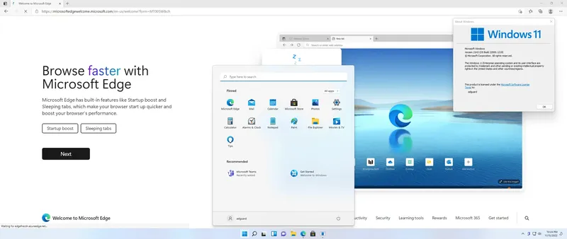 Установка Microsoft Windows 11 [10.0.22000.1219], Version 21H2 (Updated November 2022) - Оригинальные образы от Microsoft MSDN [En]