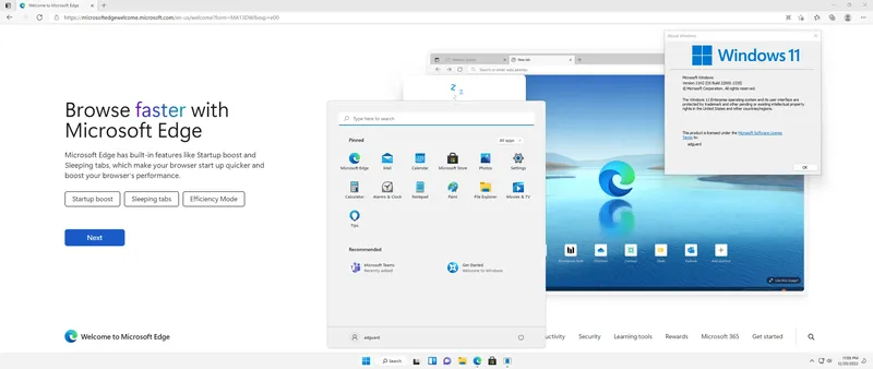 Установка Microsoft Windows 11 [10.0.22000.1335], Version 21H2 (Updated December 2022) - Оригинальные образы от Microsoft MSDN [En]