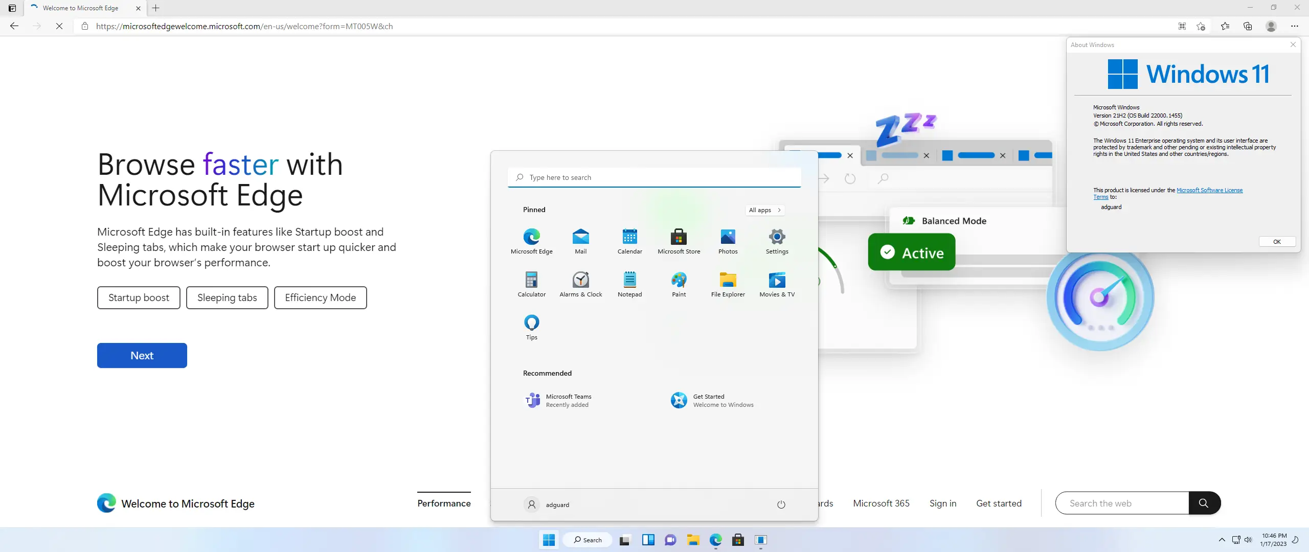 Установка Microsoft Windows 11 [10.0.22000.1455], Version 21H2 (Updated January 2023) - Оригинальные образы от Microsoft MSDN [En]