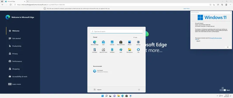 Установка Microsoft Windows 11 [10.0.22000.856], Version 21H2 (Updated August 2022) - Оригинальные образы от Microsoft MSDN [En]