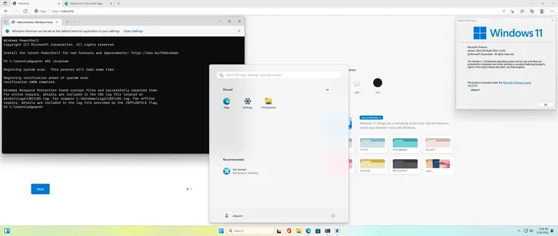 Установка Microsoft Windows 11 [10.0.22631.5335], Version 23H2 (Updated May 2025) - Оригинальные образы от Microsoft MSDN [En]