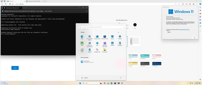 Установка Microsoft Windows 11 [10.0.26100.3775], Version 24H2 (Updated April 2025) - Оригинальные образы от Microsoft MSDN [En]