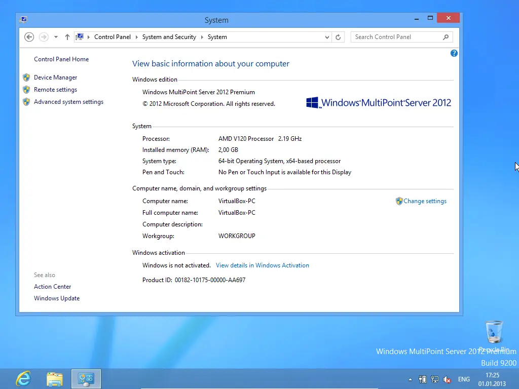 Установка Microsoft Windows Multipoint Server 2012 (x64) [Английский]
