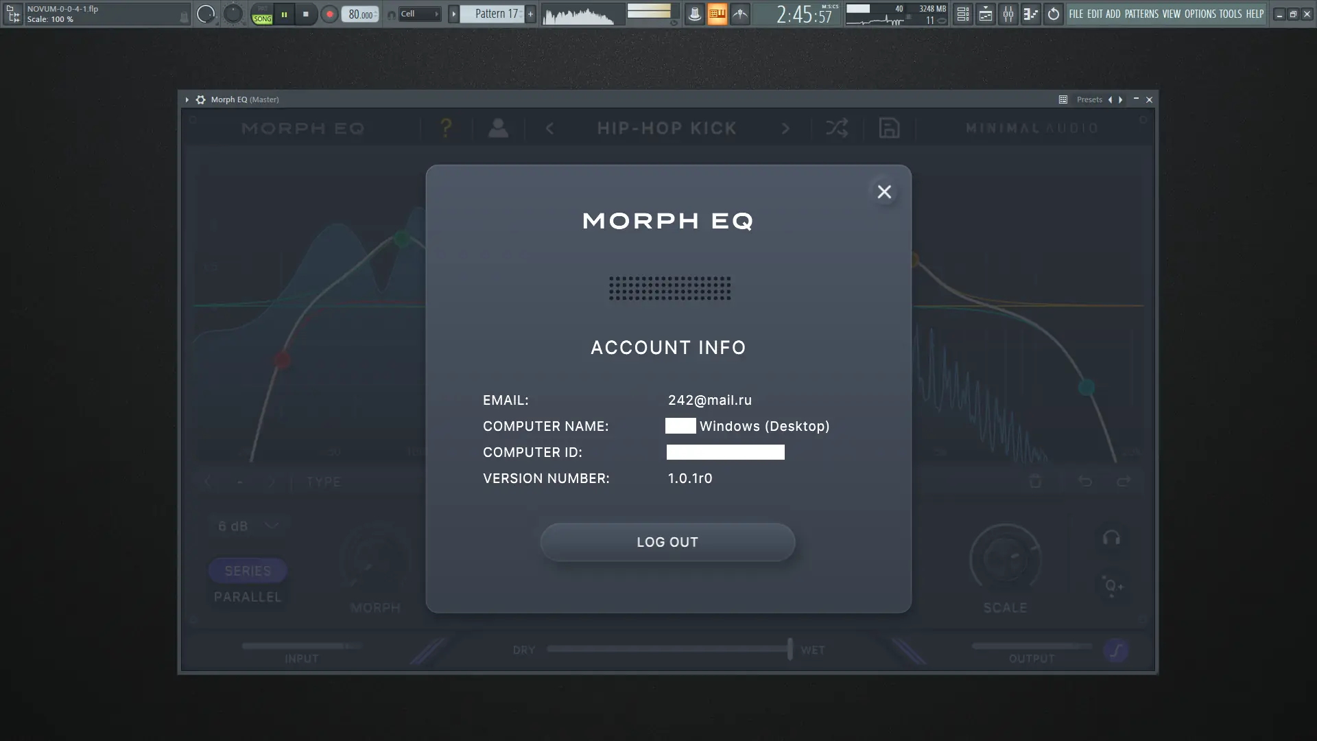 Установка Minimal Audio - Morph EQ 1.0.1 VST, VST 3, AAX (x64) [En]