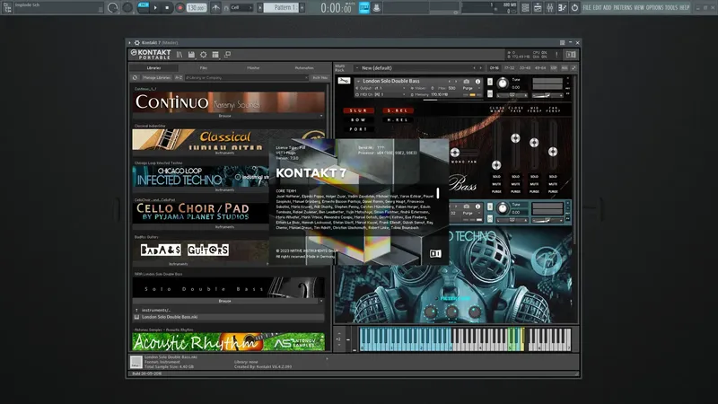 Установка Native Instruments - Kontakt 7.3.0 STANDALONE, VSTi, VSTi 3, AAX (x64) Portable by vkDanilov [Ru En]