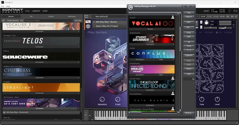 Установка Native Instruments - Kontakt 8.5.0 STANDALONE, VSTi, VSTi 3, AAX (x64) Portable by vkDanilov [En]