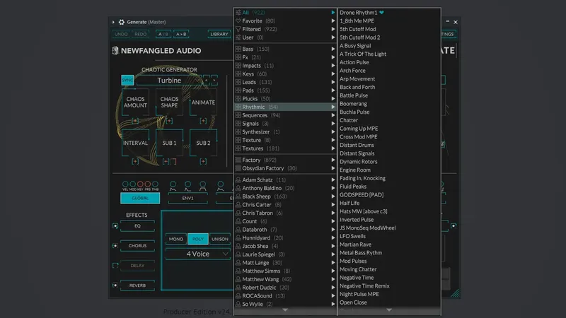 Установка Newfangled Audio - Generate 1.6.9 VSTi, VSTi 3, AAX (x64) RePack by R2R [En]