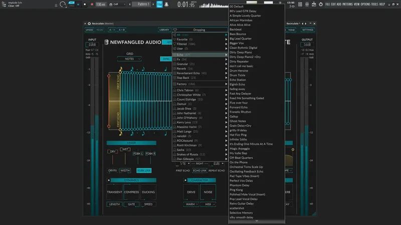 Установка Newfangled Audio - Recirculate 1.1.2 VST, VST 3, AAX (x64) RePack by R2R [En]