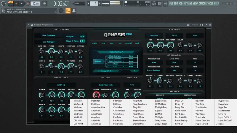 Установка Oz-Soft - Genesis Pro 1.0.3 VSTi (x86) RePack by R2R [En]