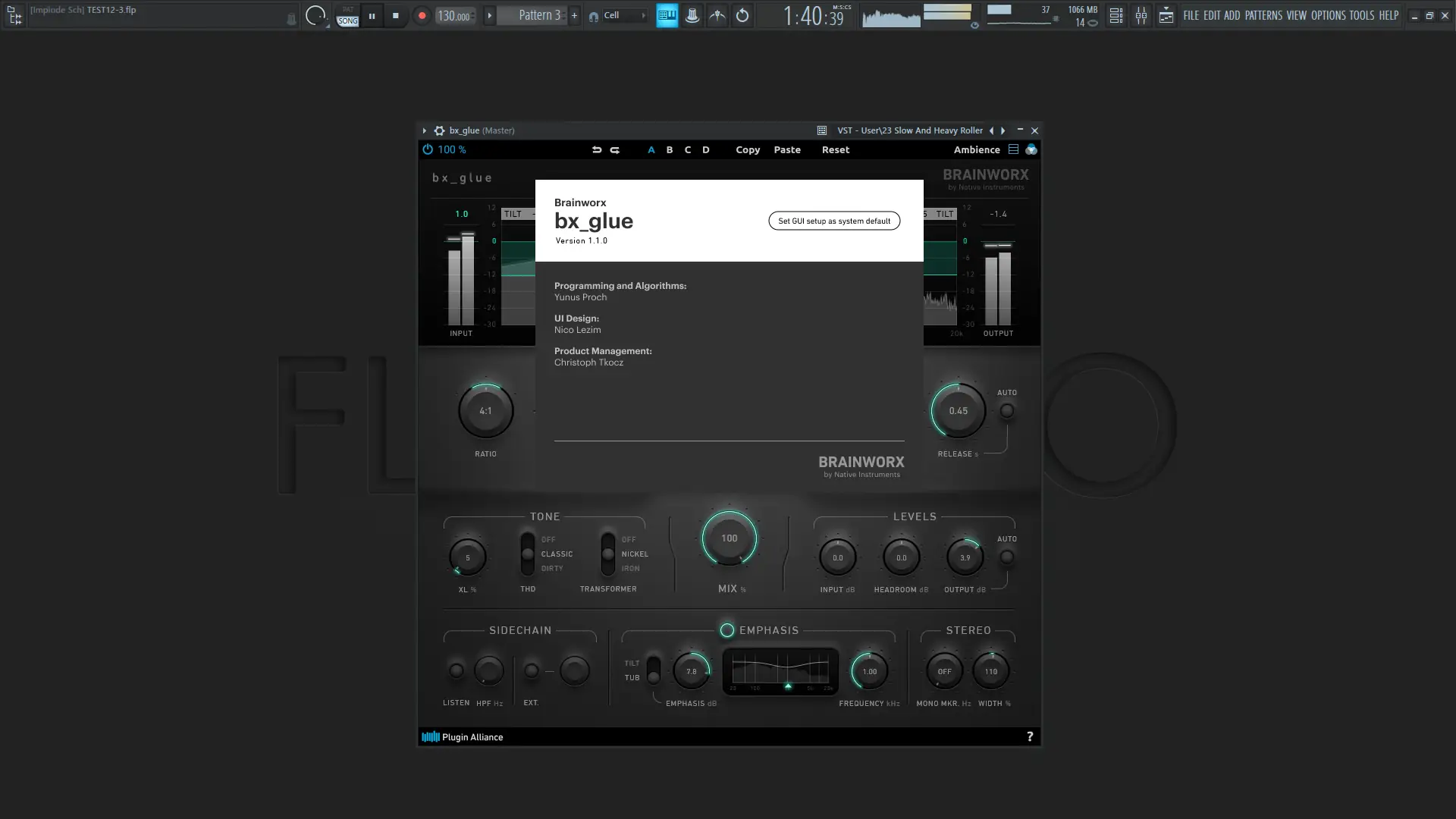 Установка Plugin Alliance & Brainworx - bx glue 1.1.0 VST, VST 3, AAX (x64) RePack by TCD [En]