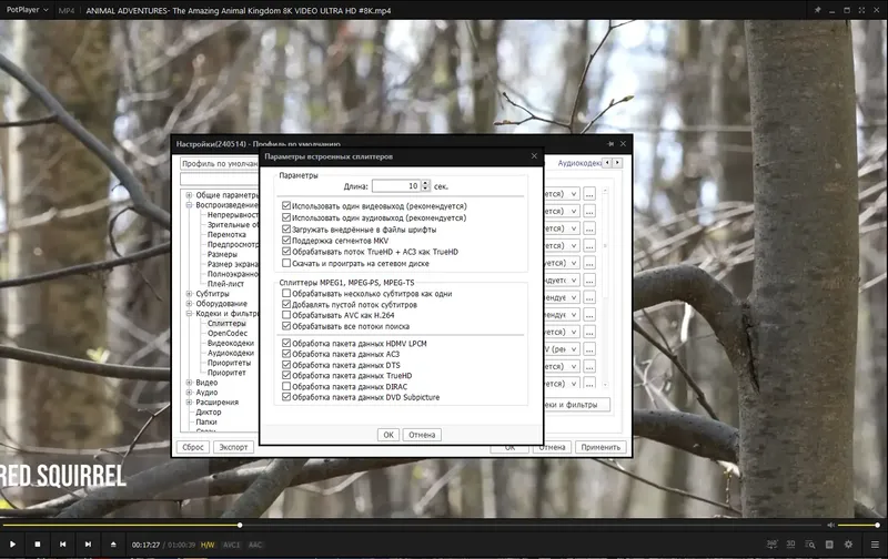 Установка PotPlayer 240514 (1.7.22230) Stable + Portable (x86 x64) by SamLab [Multi Ru]