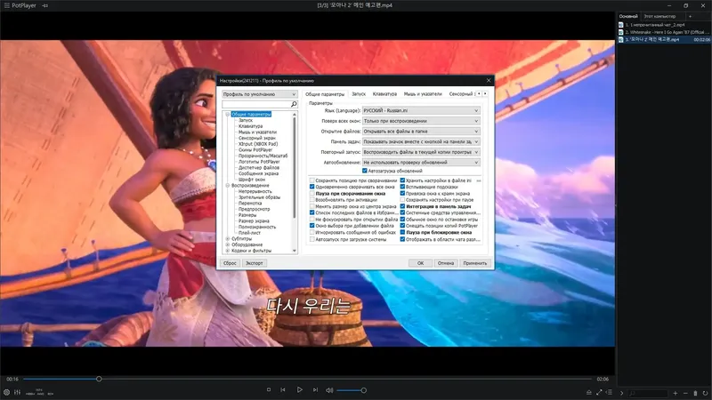 Установка PotPlayer 241211 (1.7.22395) Stable RePack (& portable) by KpoJIuK [Multi Ru]