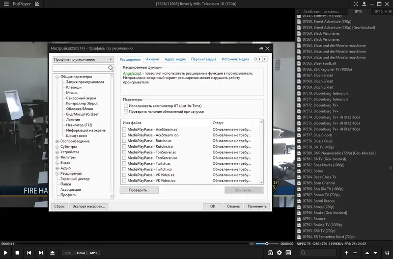 Установка PotPlayer 250514 (1.7.22542) RePack (& Portable) by elchupacabra (10.06.2025) [Multi Ru]