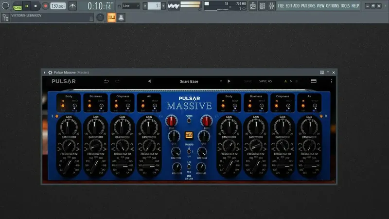 Установка Pulsar Audio - Pulsar Massive 1.0.8 VST, VST 3, AAX (x64) RePack by R2R [En]