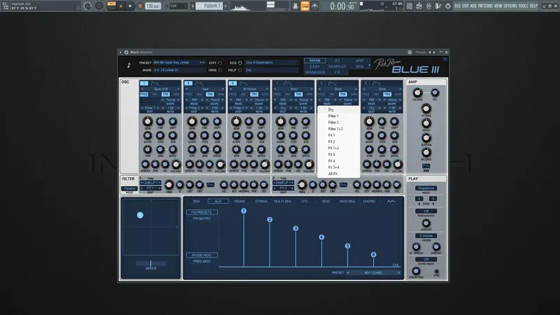 Установка Rob Papen - BLUE III 1.0.0 VSTi, VSTi 3, AAX (x64) [En]