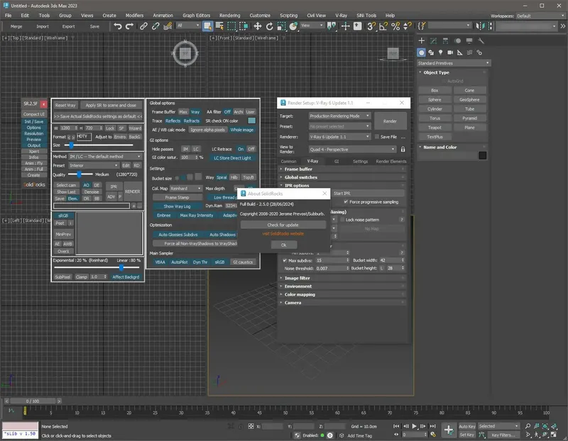 Установка SolidRocks 2.5.0 for 3ds Max repack by MSI [En]