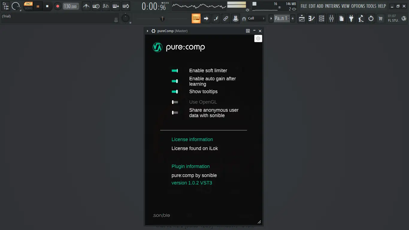 Установка Sonible - pure comp 1.0.2 VST, VST 3, AAX (x64) RePack by TCD [En]