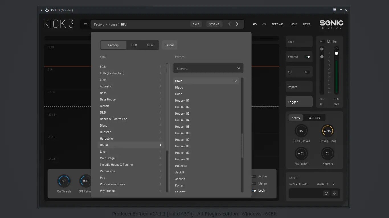 Установка Sonic Academy - KICK 3 1.0.0 VSTi 3, AAX (x64) [En]