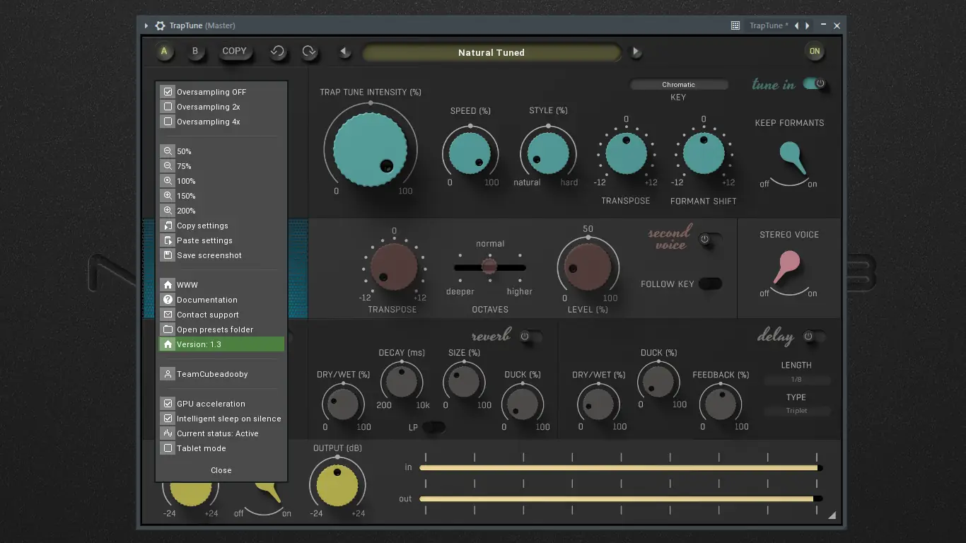 Установка Soundevice Digital - TrapTune 1.3.0 VST, VST3, AAX RePack by TCD [En]