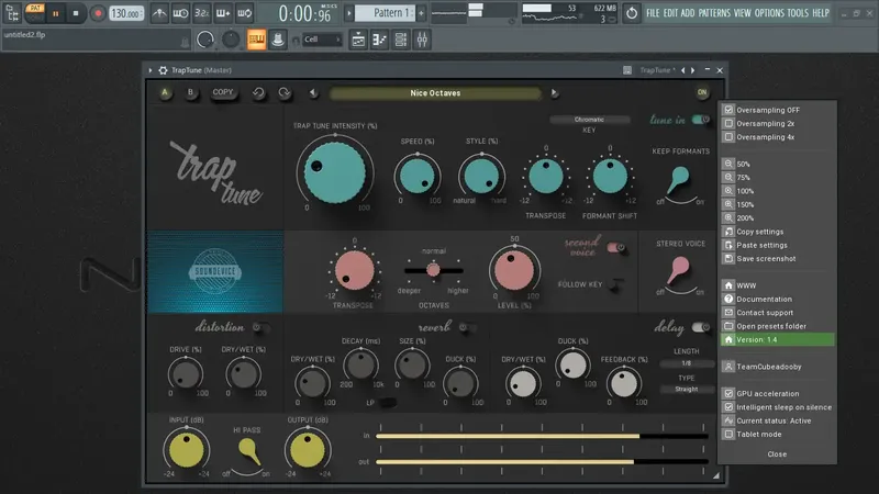 Установка Soundevice Digital - TrapTune 1.4.0 VST, VST 3, AAX RePack by TCD [En]