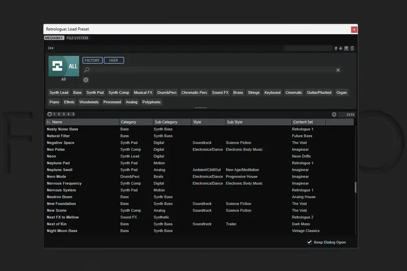 Установка Steinberg - Retrologue 2 2.4.0 VSTi 3, AAX (x64) + Content [En]