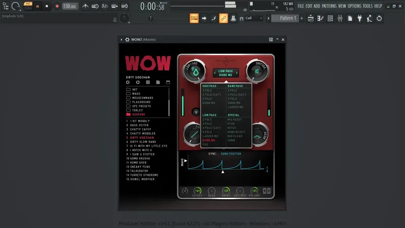 Установка Sugar Bytes - WOW2 2.2.8 Standalone, VST, VST 3, AAX (x64) RePack by TCD [En]