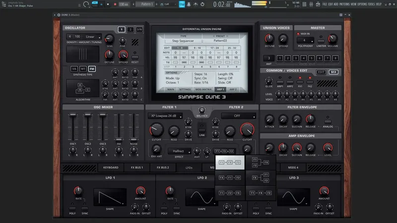 Установка Synapse Audio - DUNE 3 3.6.4 VSTi, VSTi 3, AAX (x64) [En]
