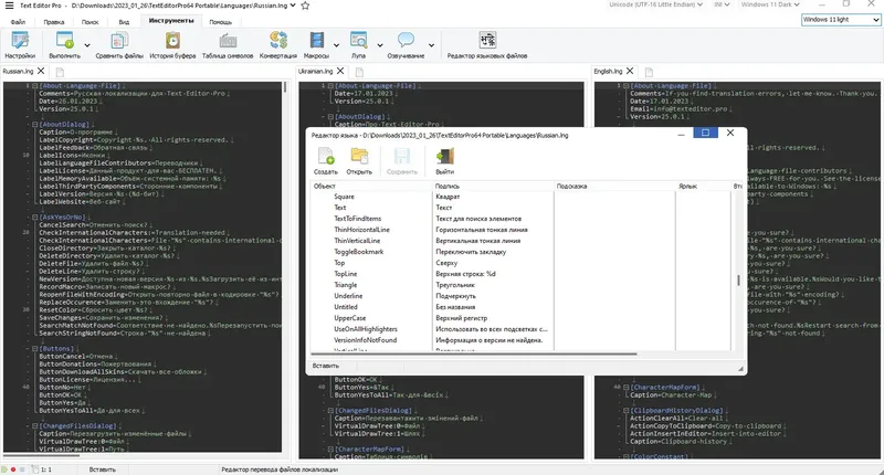 Установка Text Editor Pro 25.0.1 + Portable + Bonus [Multi Ru]