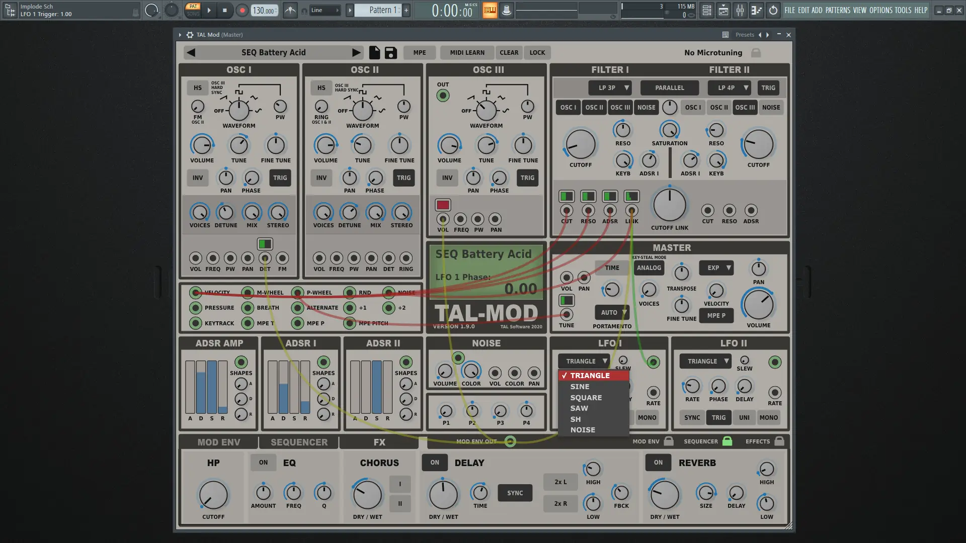 Установка Togu Audio Line - TAL-Mod 1.9.0 VSTi, VSTi 3, AAX, CLAP (x64) [En]