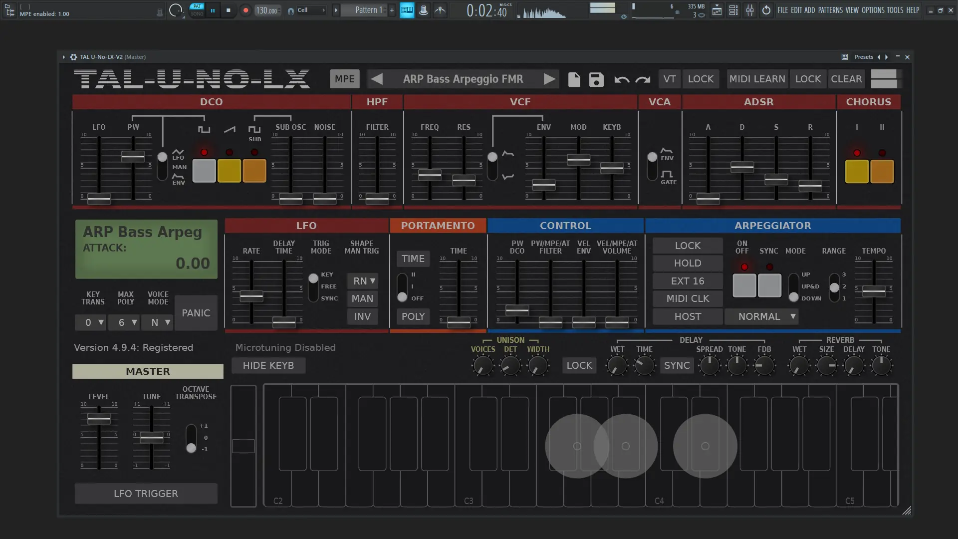 Установка Togu Audio Line - TAL-U-NO-LX-V2 4.9.4 VSTi, VSTi 3, AAX, CLAP (x64) [En]