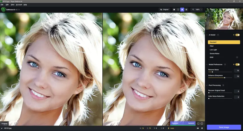 Установка Topaz DeNoise AI 3.7.1 RePack (& Portable) by TryRooM [En]