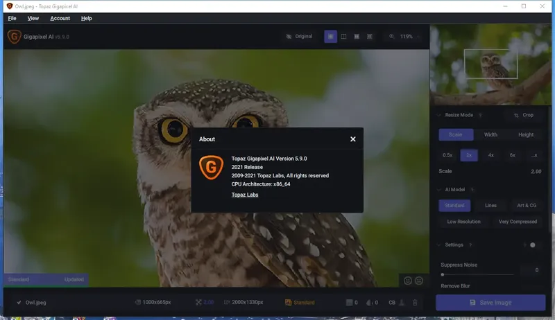 Установка Topaz Gigapixel AI 5.9.0 RePack (& Portable) by TryRooM [En]