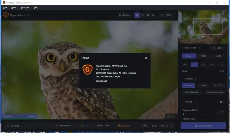 Установка Topaz Gigapixel AI 6.1.0 RePack (& Portable) by TryRooM [En]