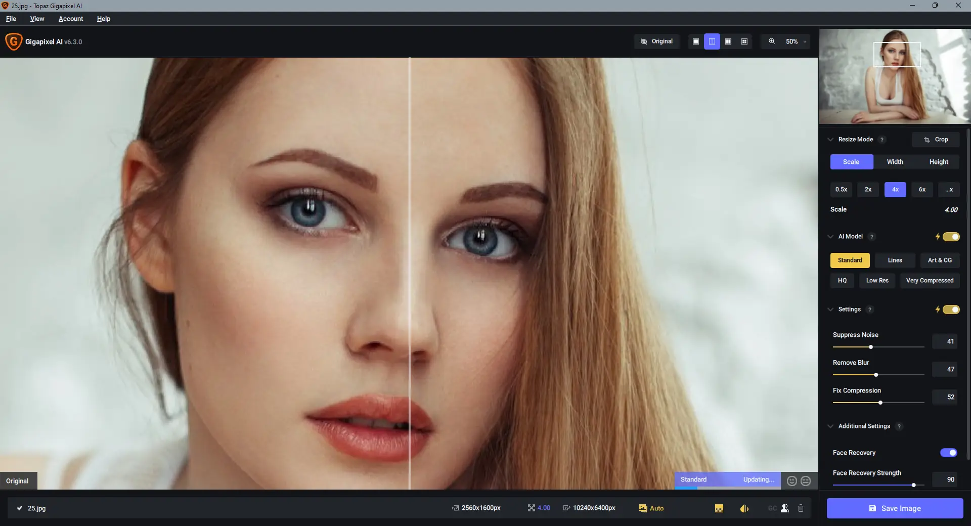 Установка Topaz Gigapixel AI 6.3.0 RePack (& Portable) by TryRooM [En]