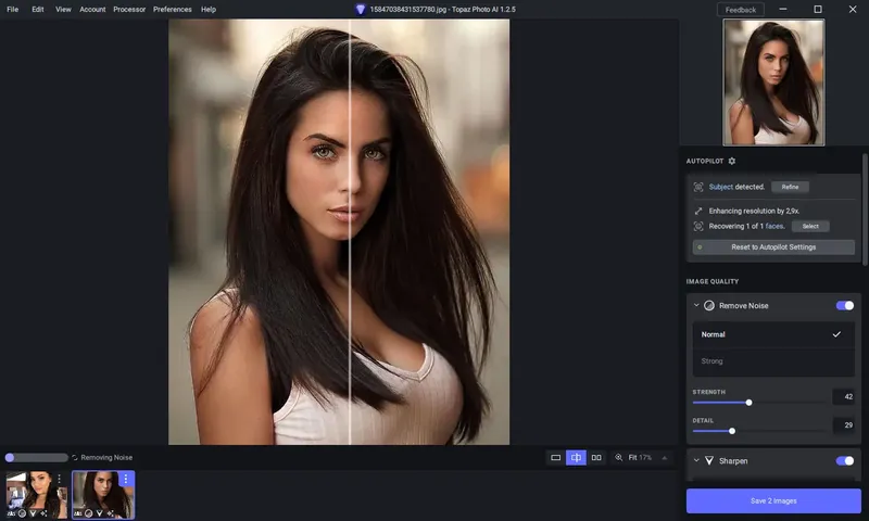 Установка Topaz Photo AI 1.2.5 (x64) Portable by 7997 [En]