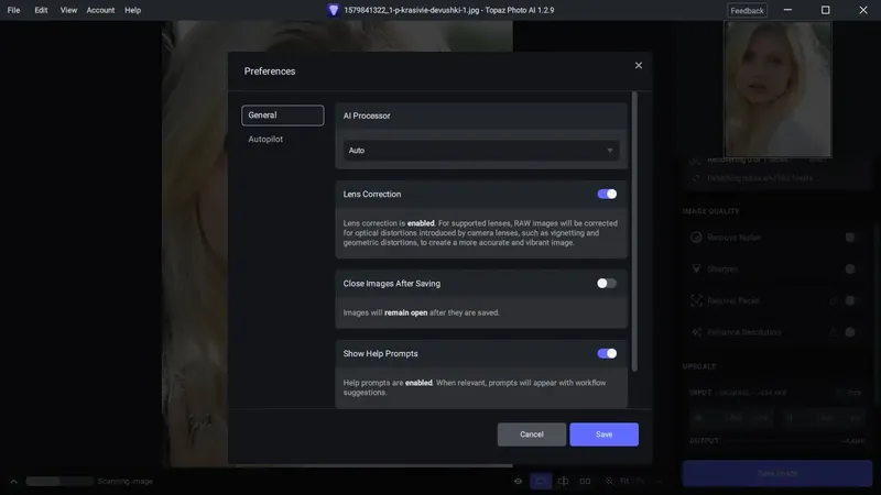 Установка Topaz Photo AI 1.2.9 (x64) Portable by 7997 [En]