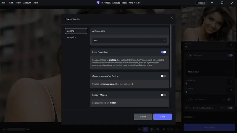 Установка Topaz Photo AI 1.3.5 (x64) Portable by 7997 [En]