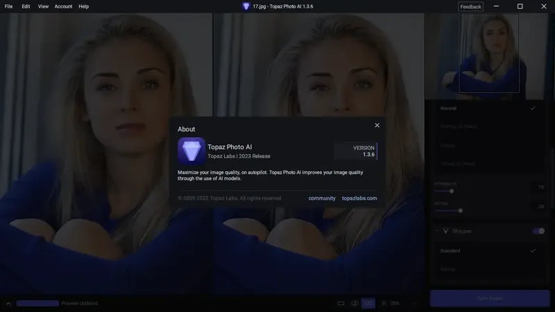Установка Topaz Photo AI 1.3.6 RePack (& Portable) by TryRooM [En]