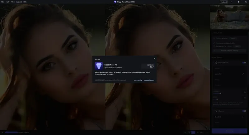 Установка Topaz Photo AI 1.3.7 RePack (& Portable) by TryRooM [En]