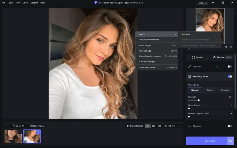 Установка Topaz Photo AI 2.3.1 (x64) RePack (& portable) by elchupacabra [En]