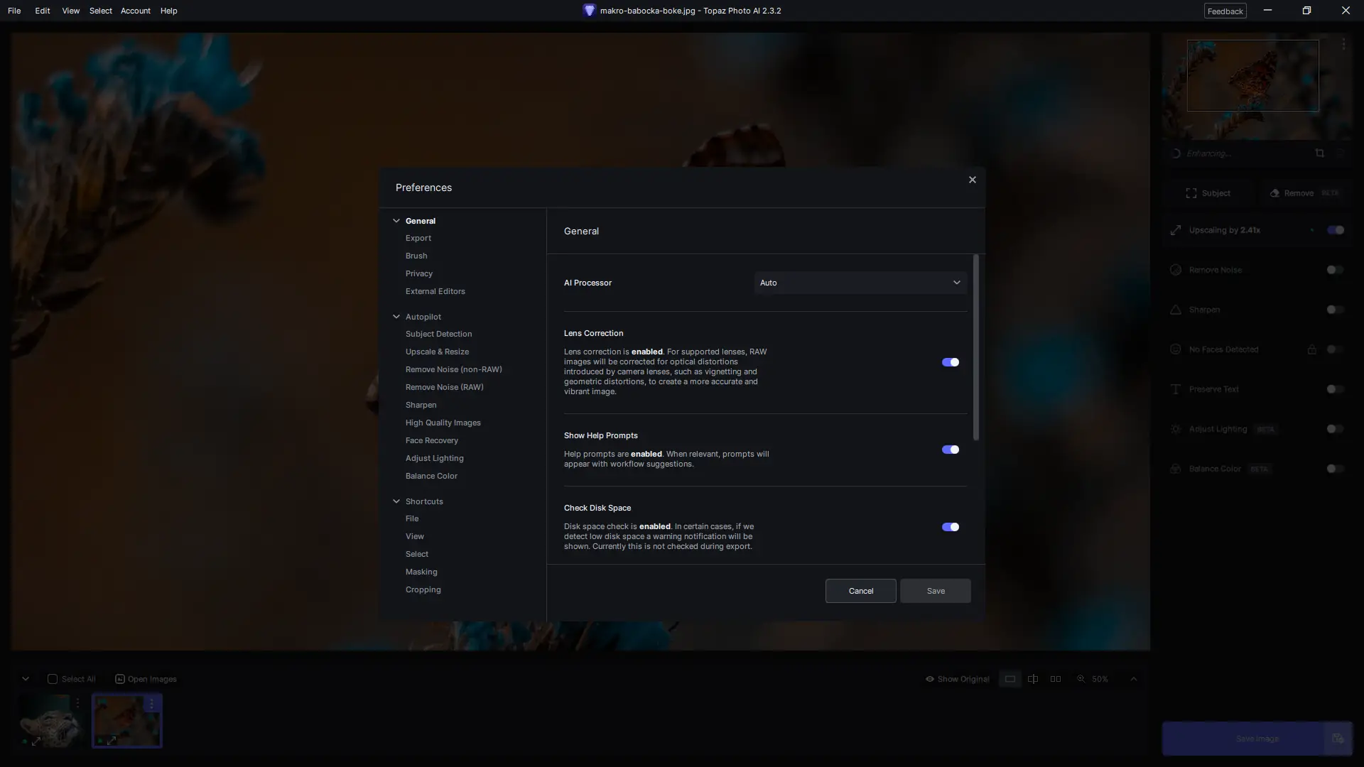 Установка Topaz Photo AI 2.3.2 (x64) RePack (& portable) by elchupacabra [En]