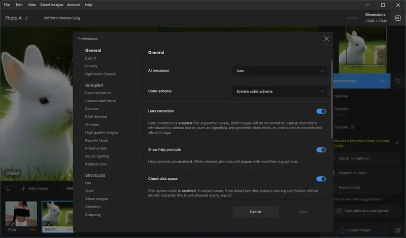 Установка Topaz Photo AI 3.2.0 RePack (& Portable) by TryRooM [En]