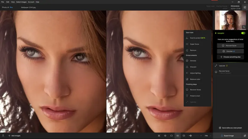 Установка Topaz Photo AI Pro 4.0.0 Portable by 7997 + Models [En]