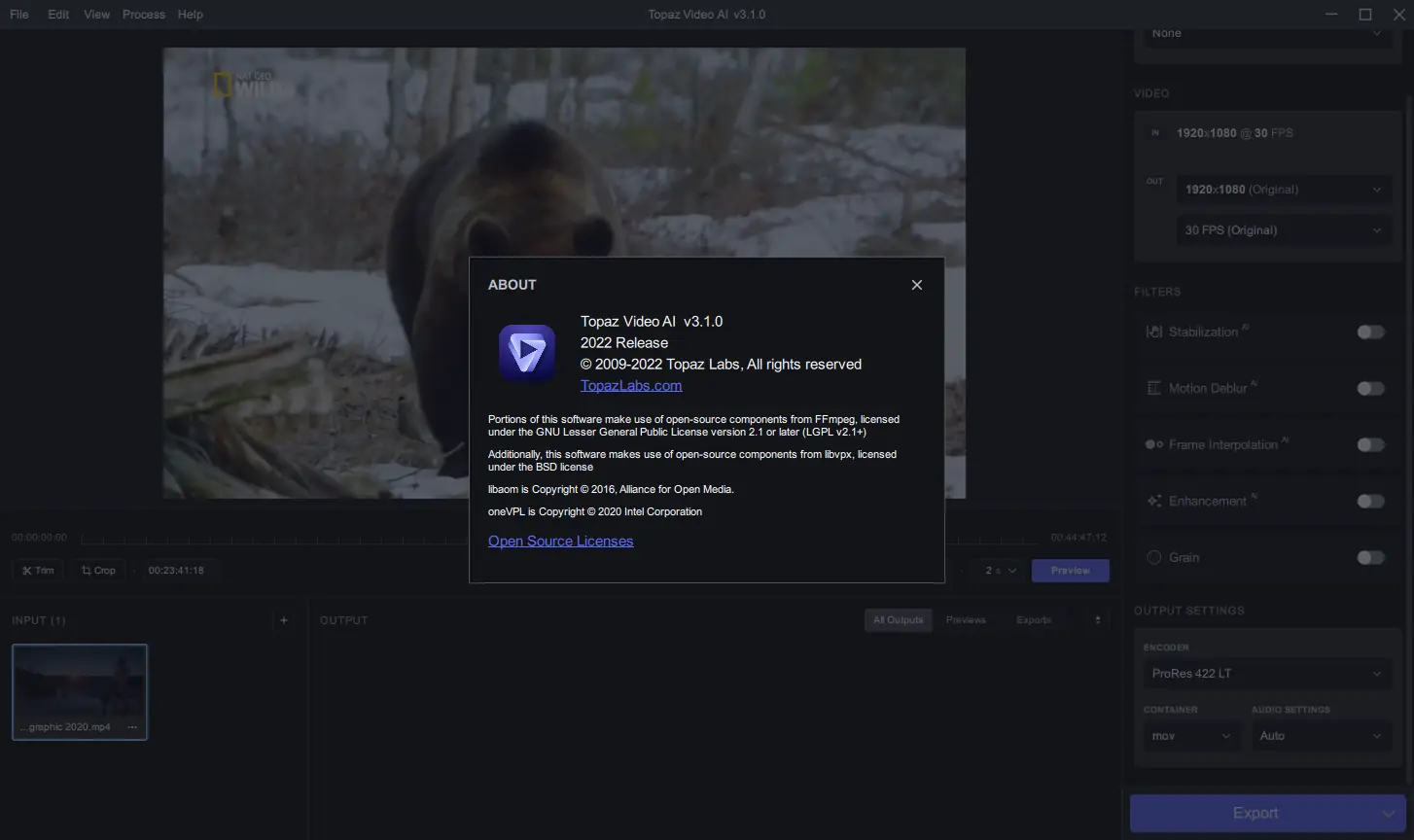 Установка Topaz Video AI 3.1.0 (x64) RePack (& Portable) by elchupacabra [En]