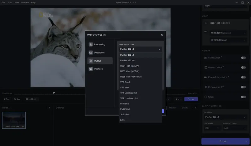 Установка Topaz Video AI 3.1.1 (x64) Portable by 7997 [En]