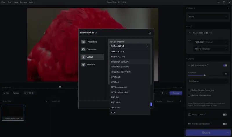 Установка Topaz Video AI 3.1.5 (x64) Portable by 7997 [En]